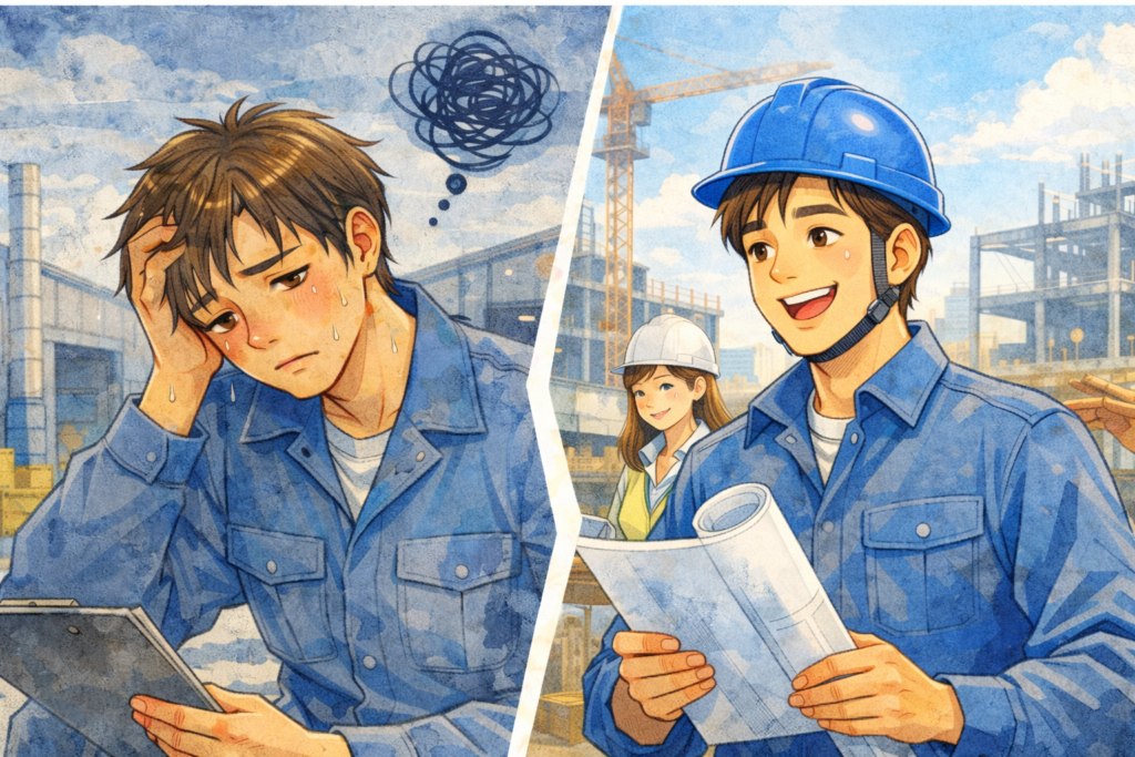 変化をイメージする求職者